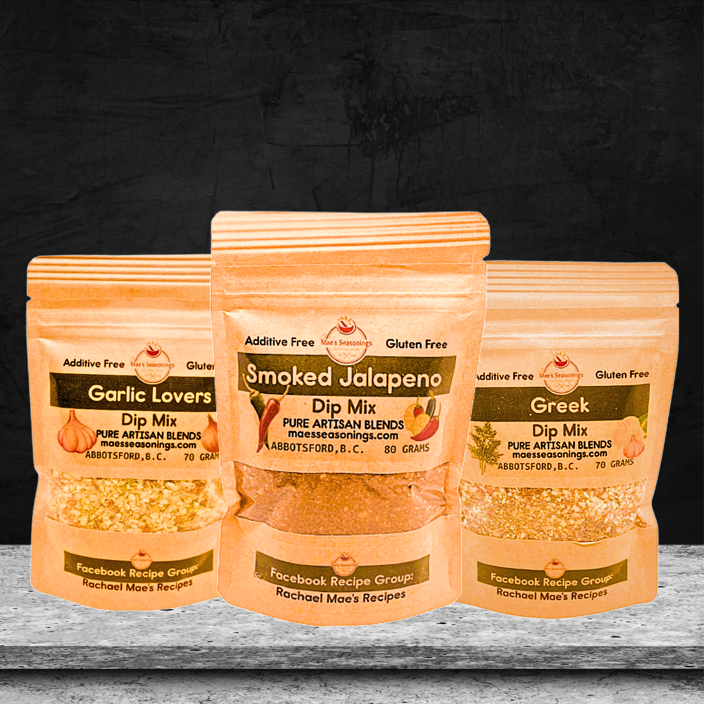 Dip Mix Set Trio