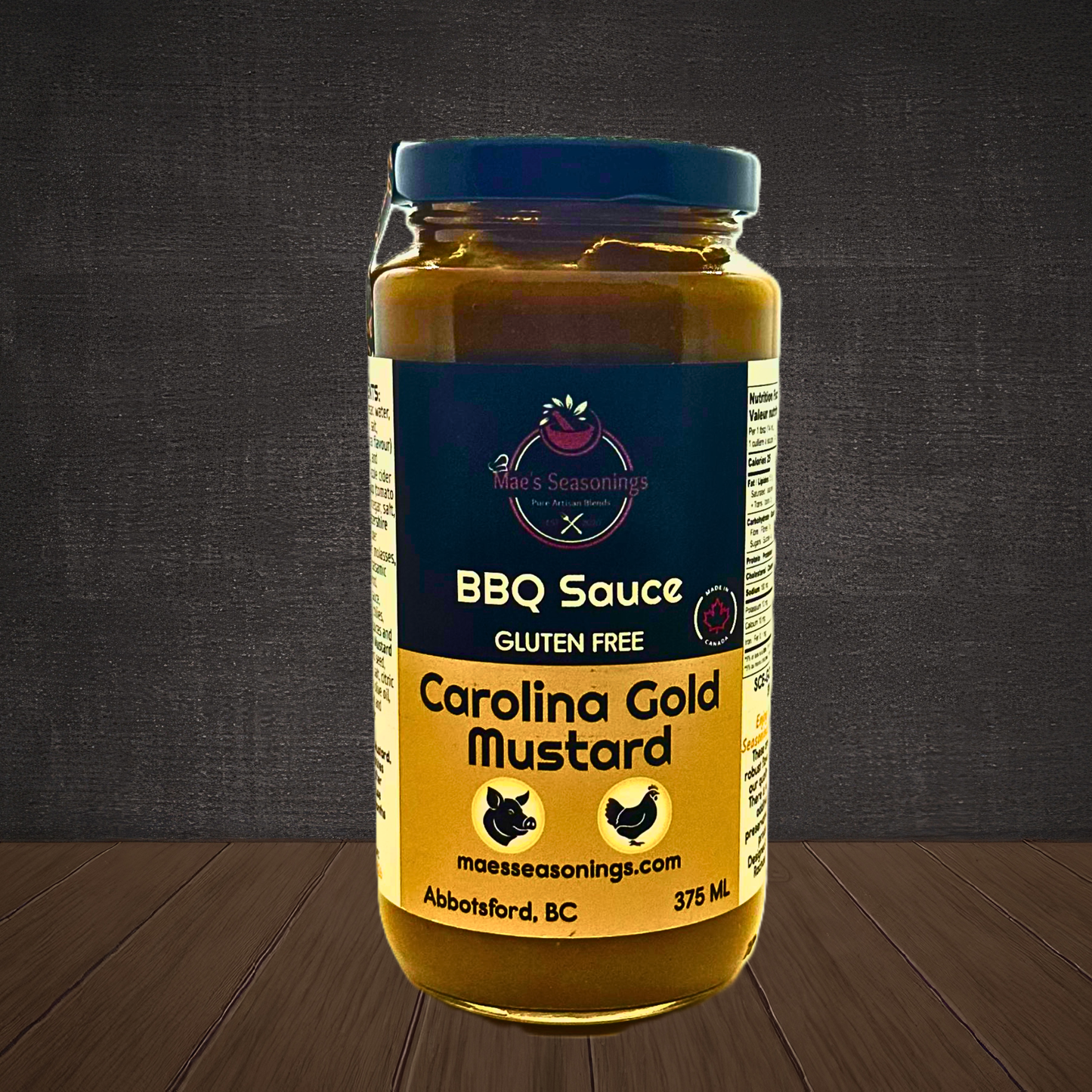 Carolina Gold Mustard BBQ Sauce