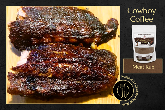 Coffee Rubbed Pork Ribs