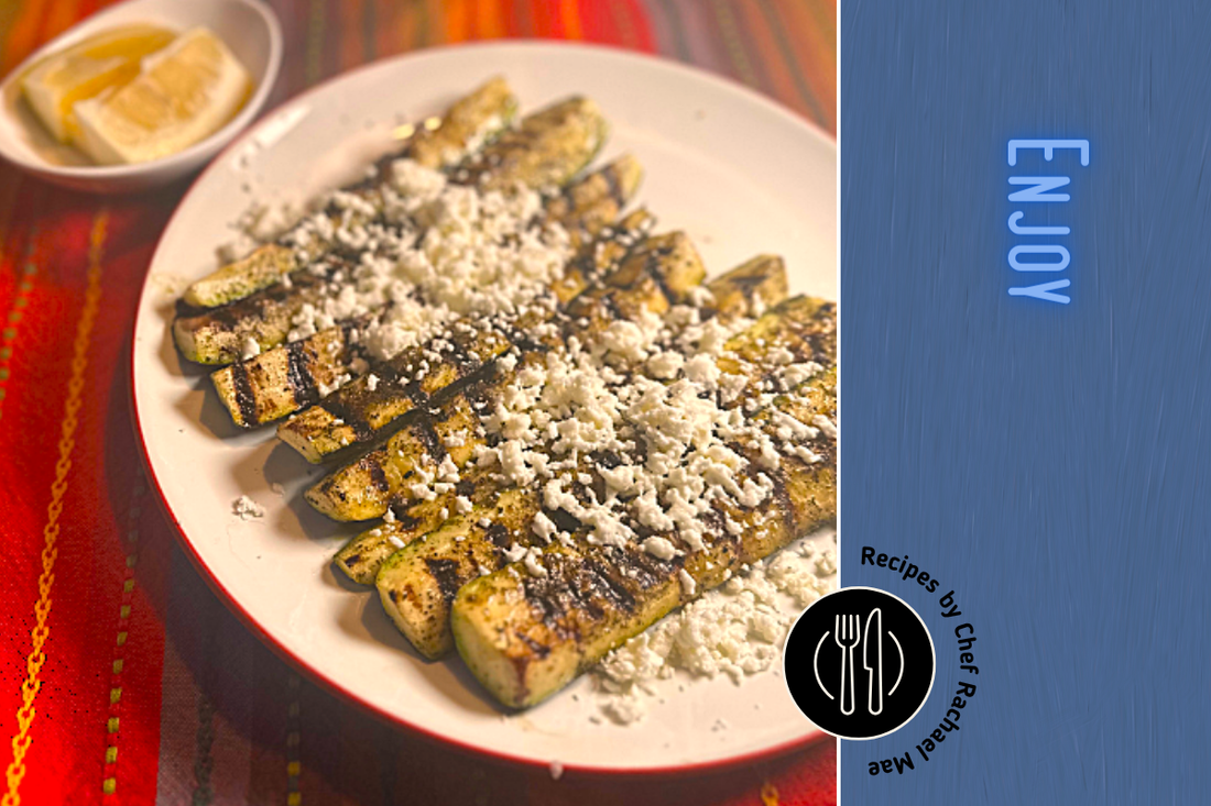 Grilled Greek Zucchini