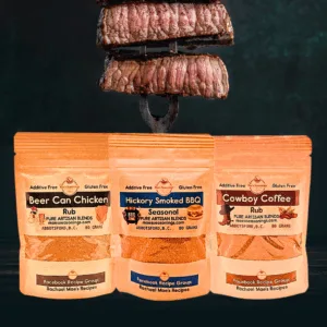 BBQ Rub Set Trio