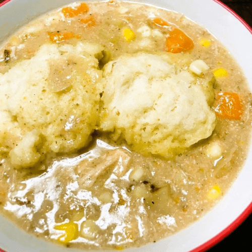 Chicken Stew & Dumplings