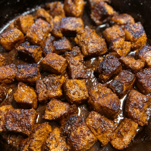 Cajun Butter Steak Bites