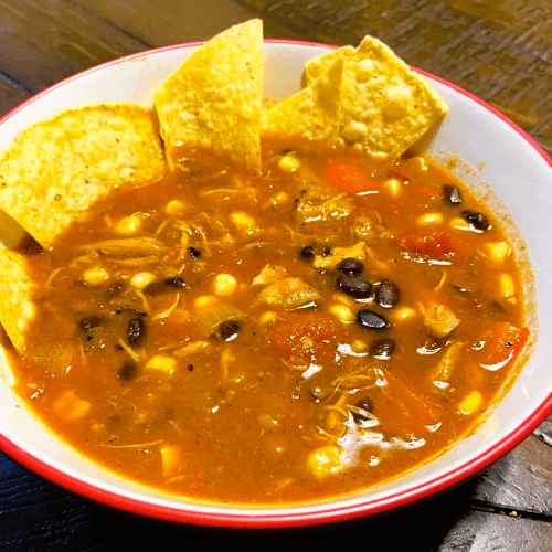 Chicken Fajita Soup