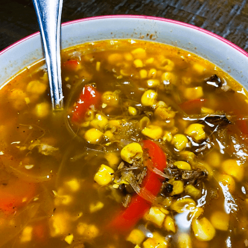 Chipotle Beef & Pepper Soup