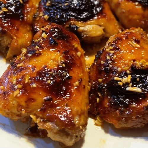 Honey Jalapeno Chicken Thighs