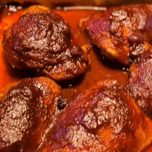 Oven Roasted BBQ Chicken