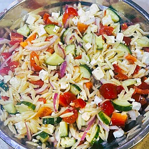 Greek Orzo Salad